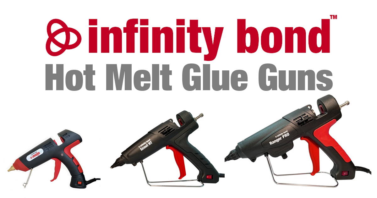 Infinity Bond Mojo - Powerful, Light Weight Hot Melt Glue Gun