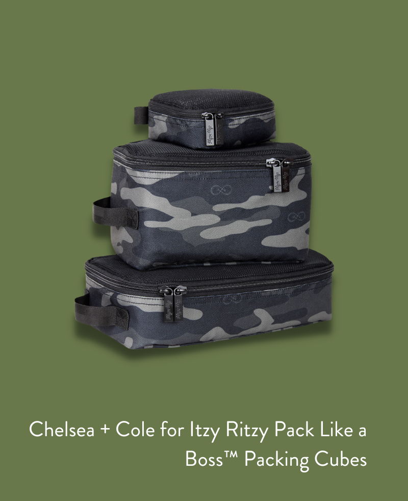 Chelsea and Cole Camo Packing Cubes