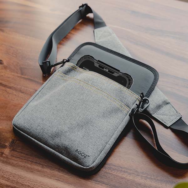Durable Sonim RS80 Carrying Case with Sling/Waistbelt