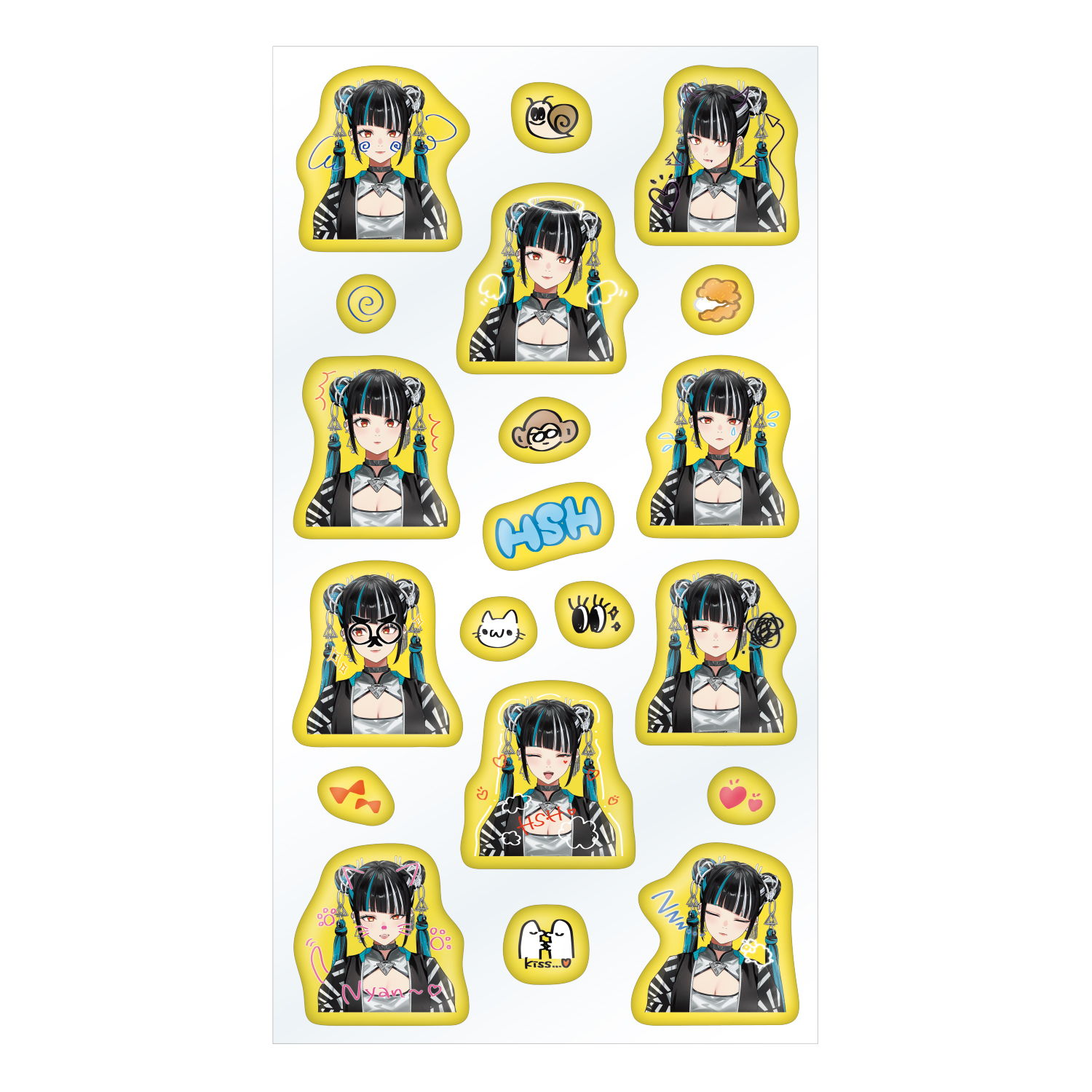 立体クリアシールセット