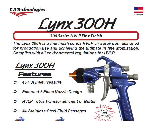 Lynx 300H Sales Sheet