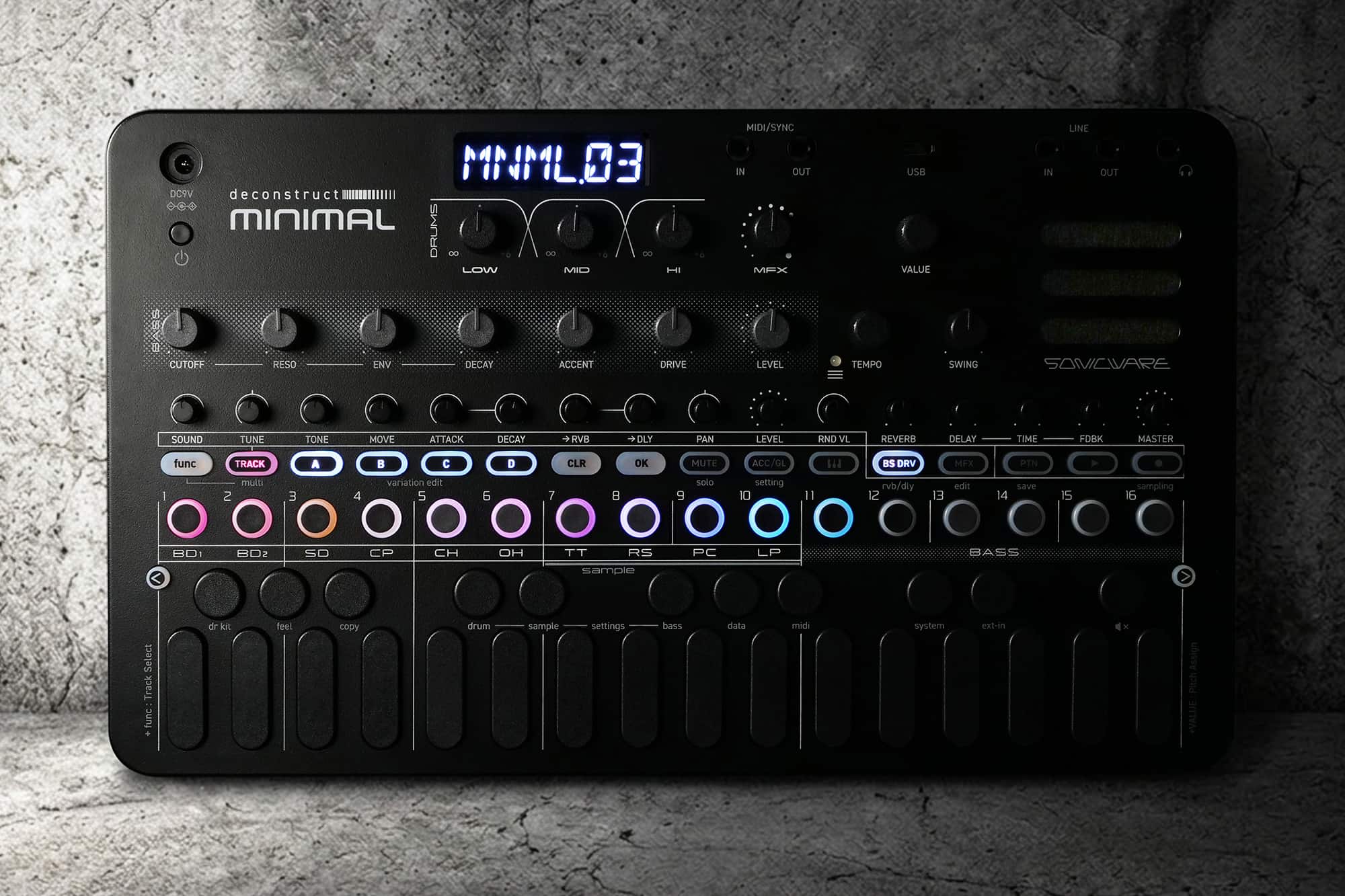 deconstruct MINIMAL – Groovebox for Minimal Techno & House | SONICWARE