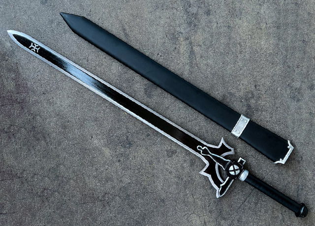Dull and display swords