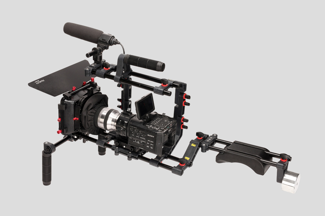 Filmcity FC-02 Shoulder Rig Kit with MB-600 Power Matte Box for DSLR Cameras