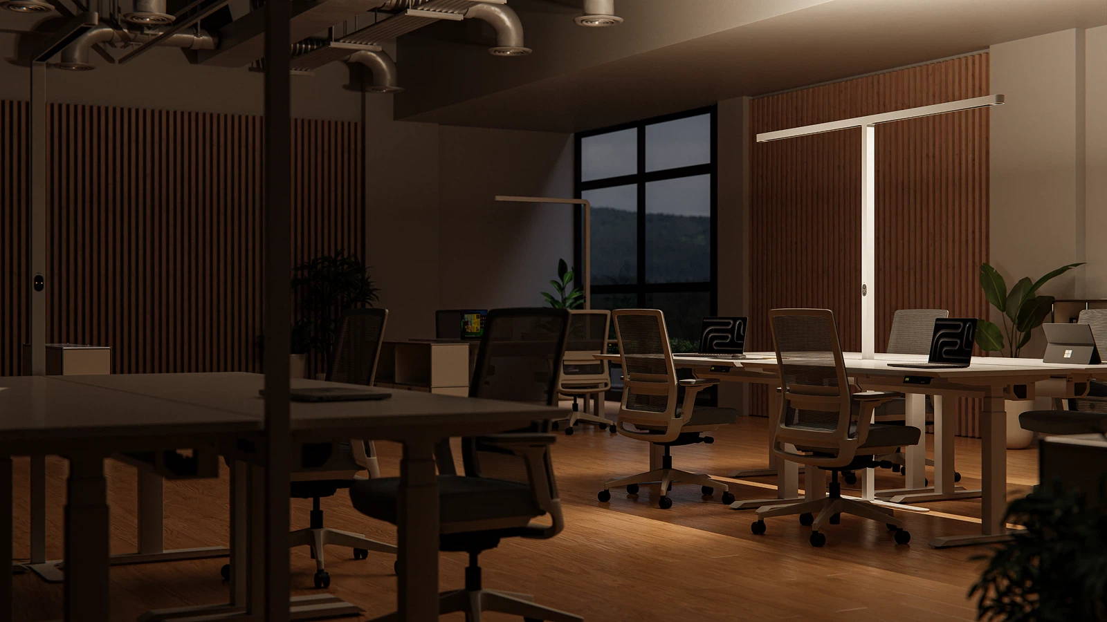A service life of up to 50,000 hours reduces maintenance requirements and replacement cycles. This provides planning certainty for companies and facility management.