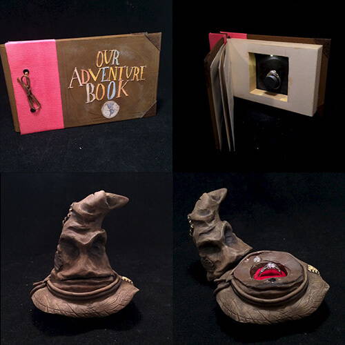 Book Inspired Ring Boxes
