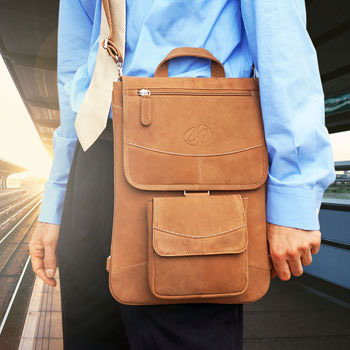 maccase vertical oriented laptop bag design