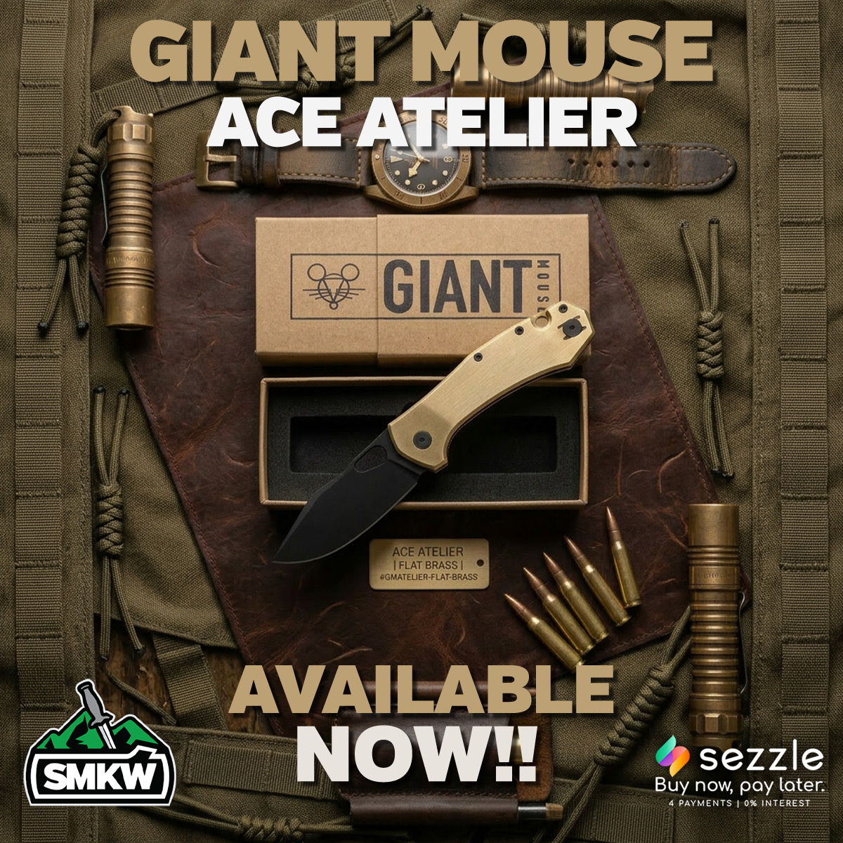 Giantmouse Ace Atelier Brass