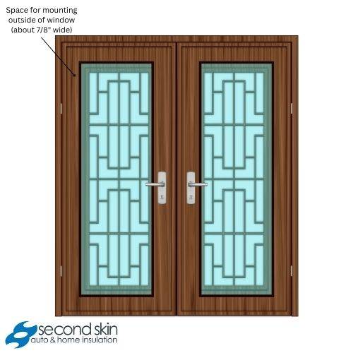 french door soundproofing with window inserts