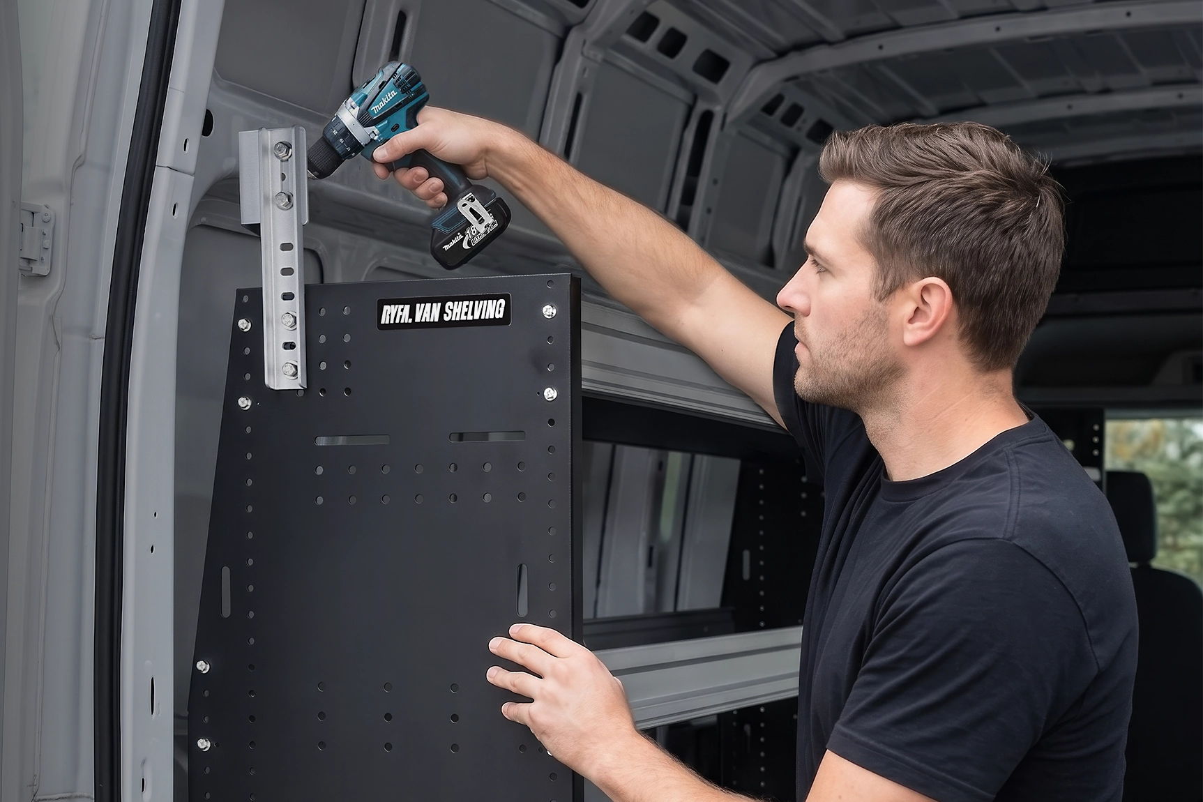 RYFA STOWMASTER 3-Tray Cargo Van Shelving