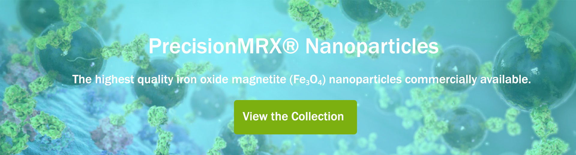 Superparamagnetic nanoparticles overlay 