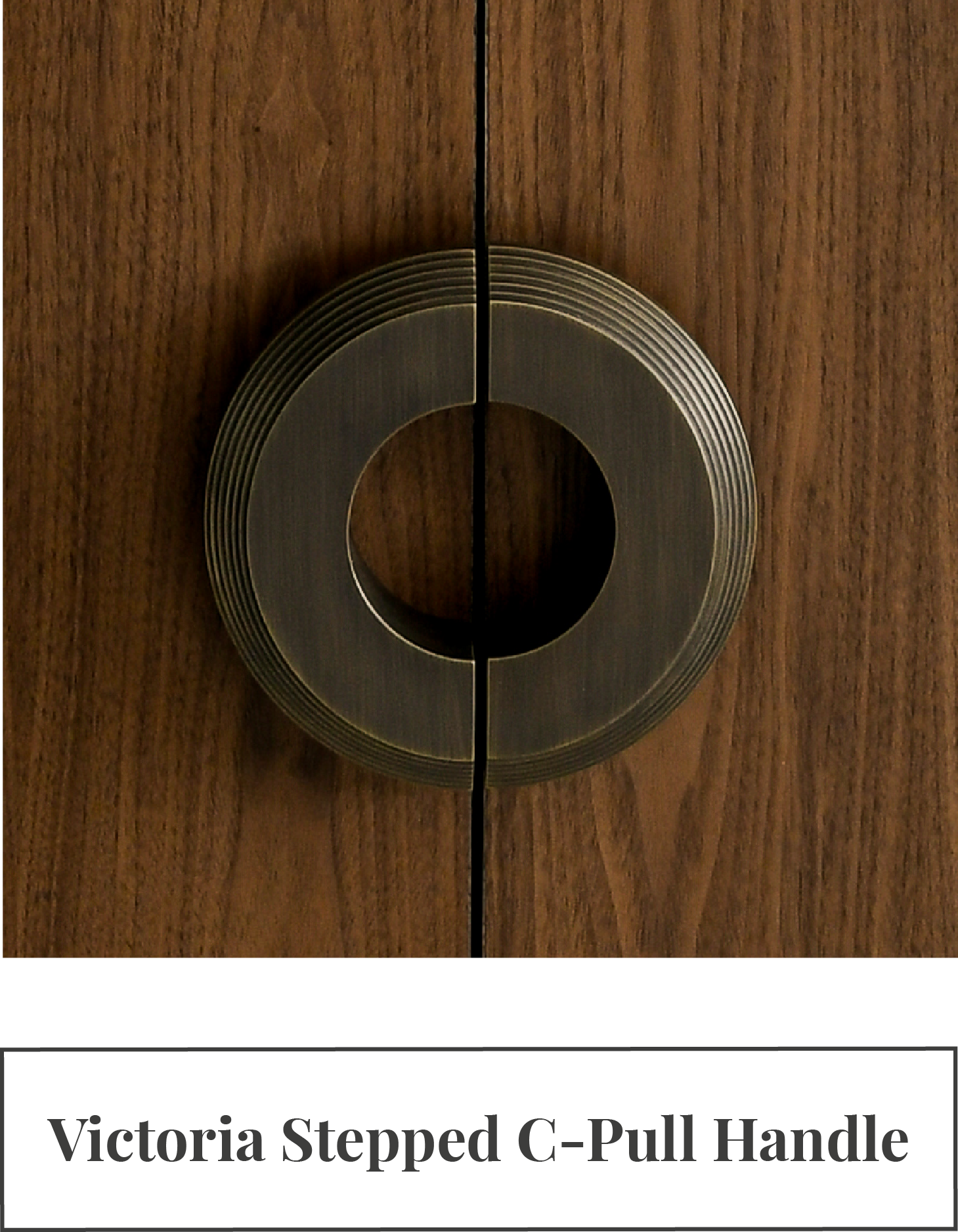 Victoria Stepped C-Pull Handle