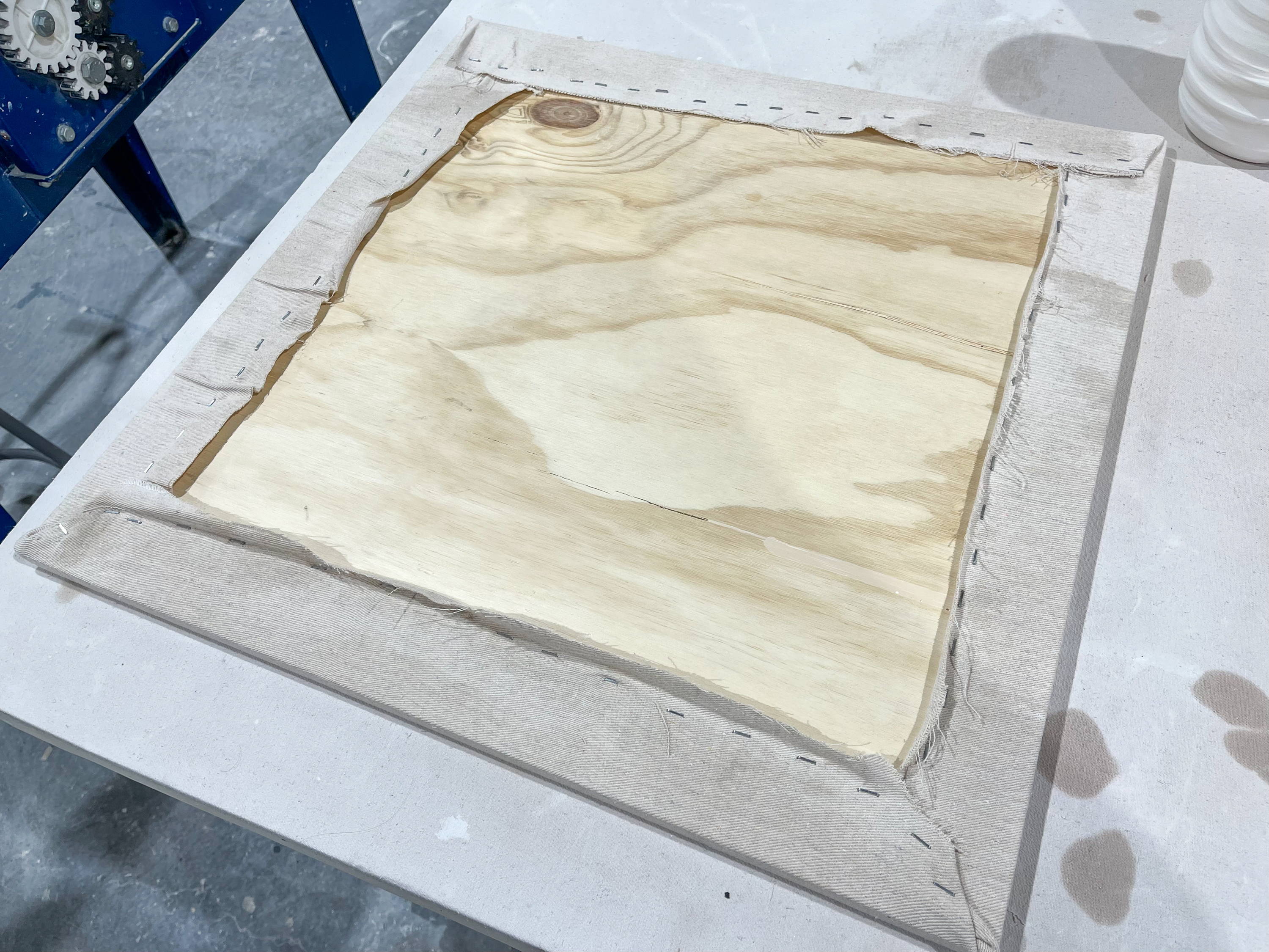 Making a Plaster Wedging Board - Setting up your pottery studio - Pottery  for Beginners 