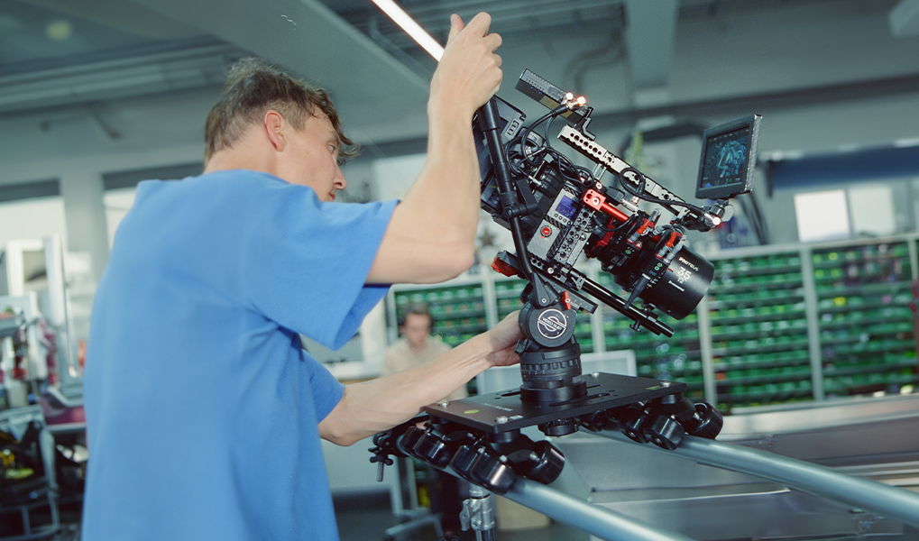 Proaim Polaris Portable Camera Dolly with Universal Track Ends