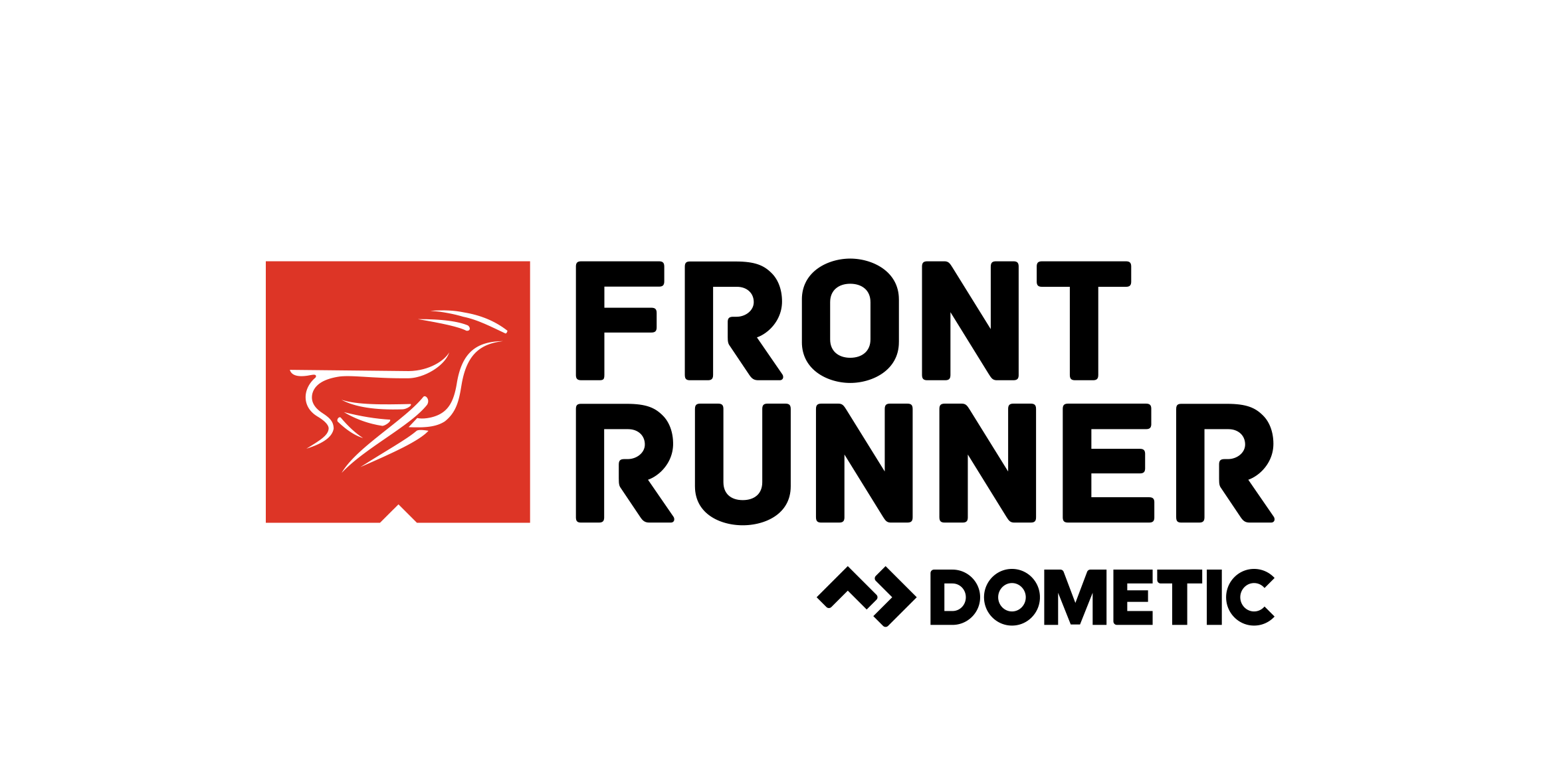 Logo of a company featuring a stylized bird and text.