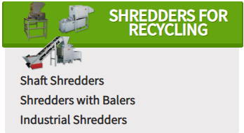 Shredders for Recycling