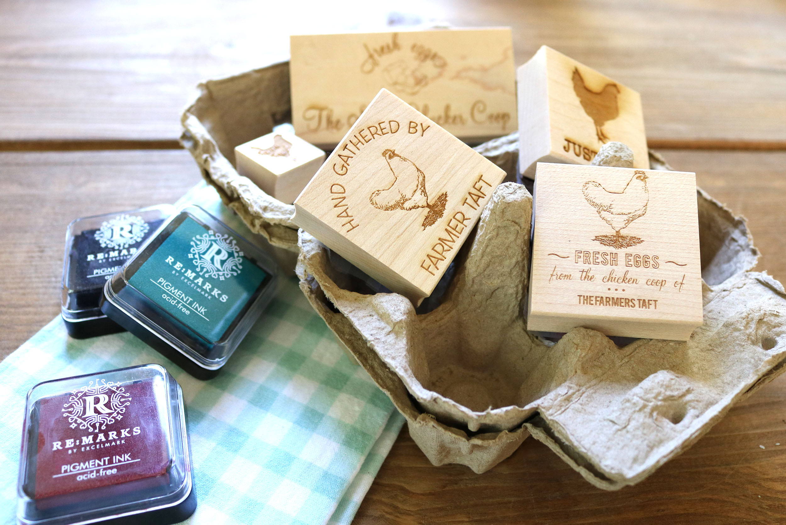 5 Ways to Use Chicken Egg Rubber Stamps –