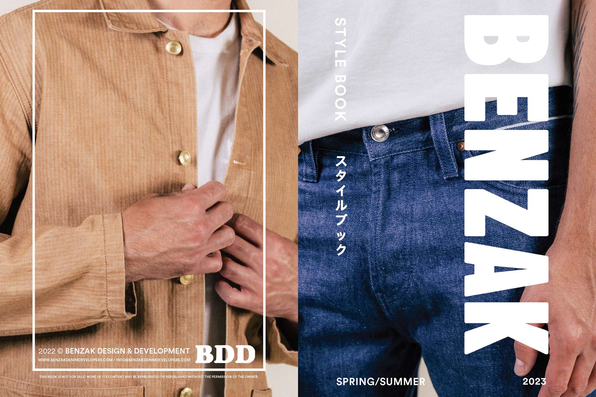 SS23 COLLECTION PREVIEW – Benzak Denim Developers