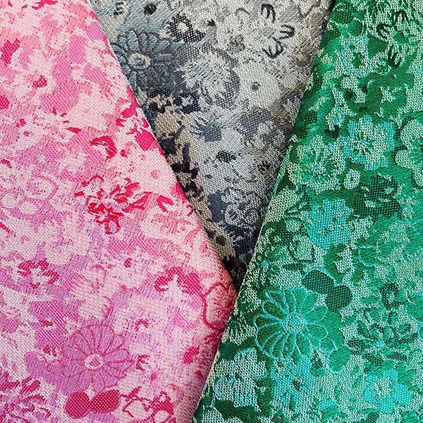 Floral ties closeup