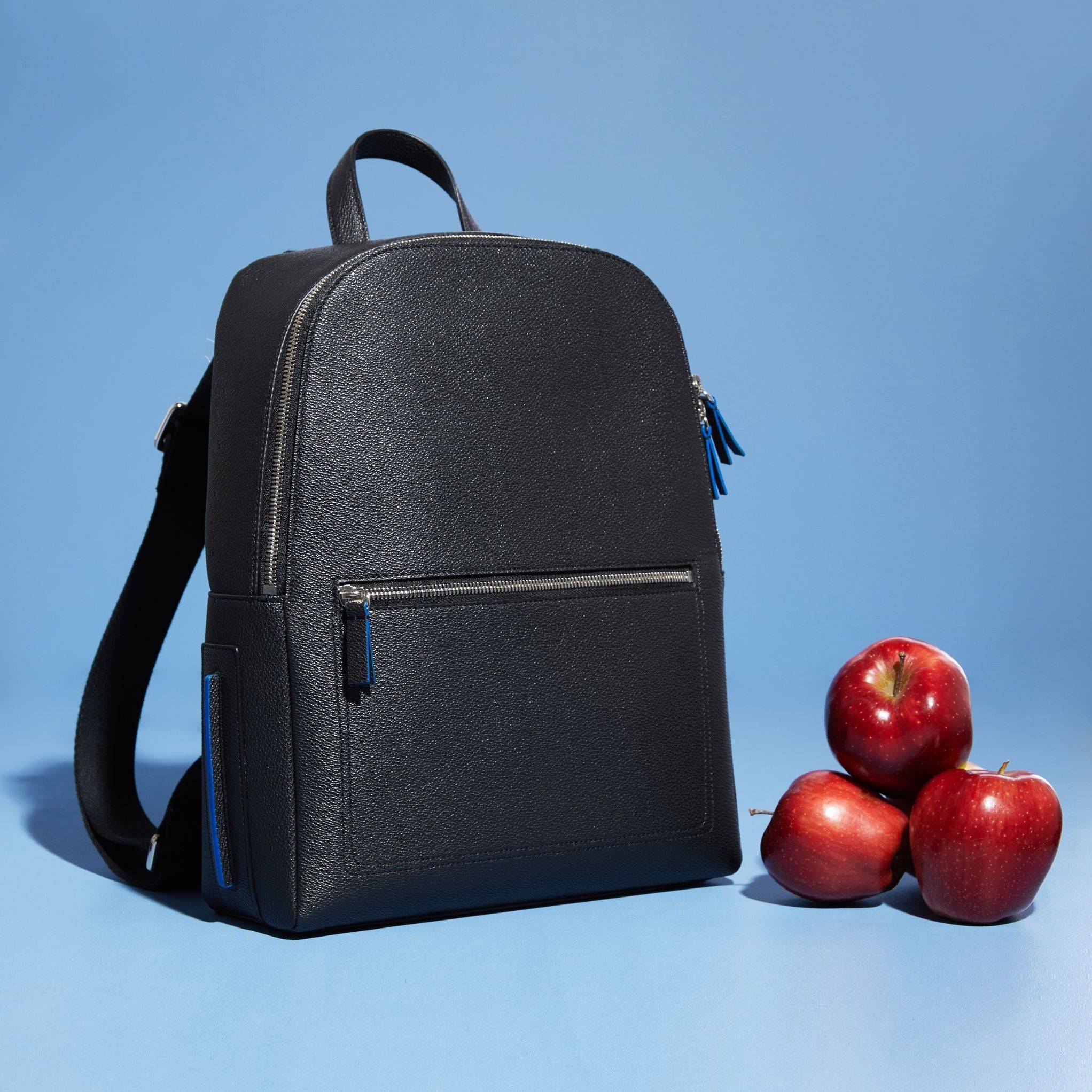 Vegan leather backpack