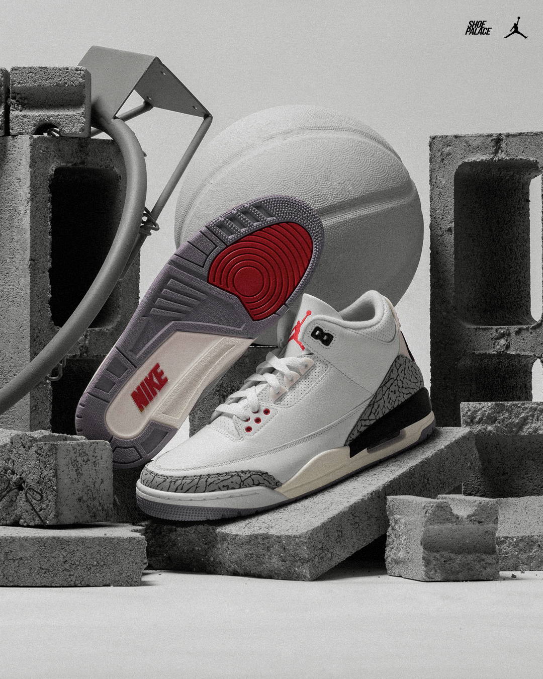 ヤマー AIR JORDAN 3 RETRO Reimgined Air Jordan Retro 'White Cement