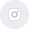 a black-and-white icon of the Instagram logo