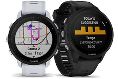 The Garmin Forerunner 955 advanced running GPS smartwatch