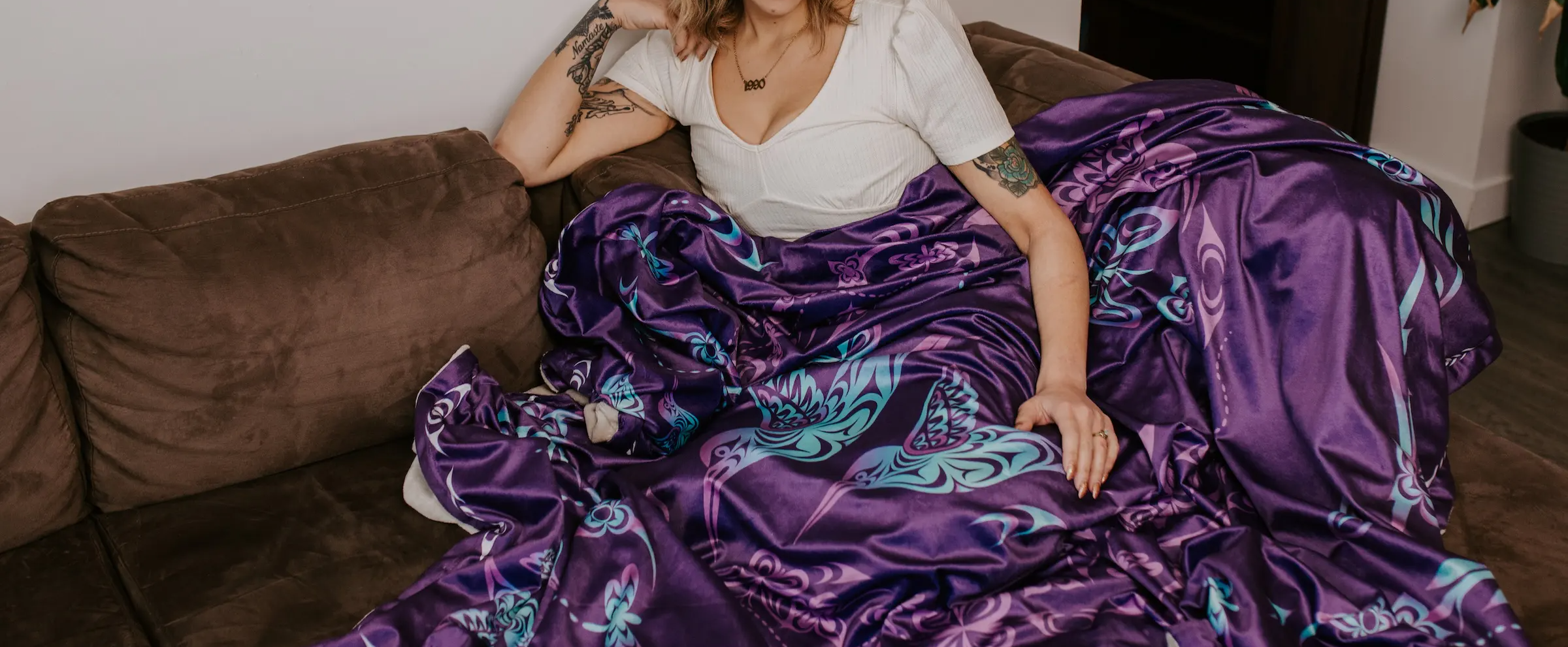 Premium Fleece Blankets featuring authentic Indigenous artwork — Native Northwest