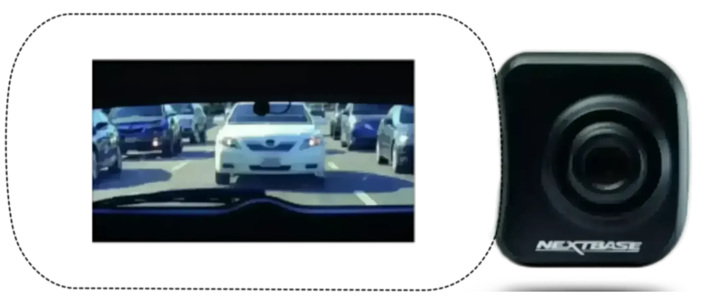 K1S - The First Front & Rear 1080p Hidden Recorder Car Dash Cam