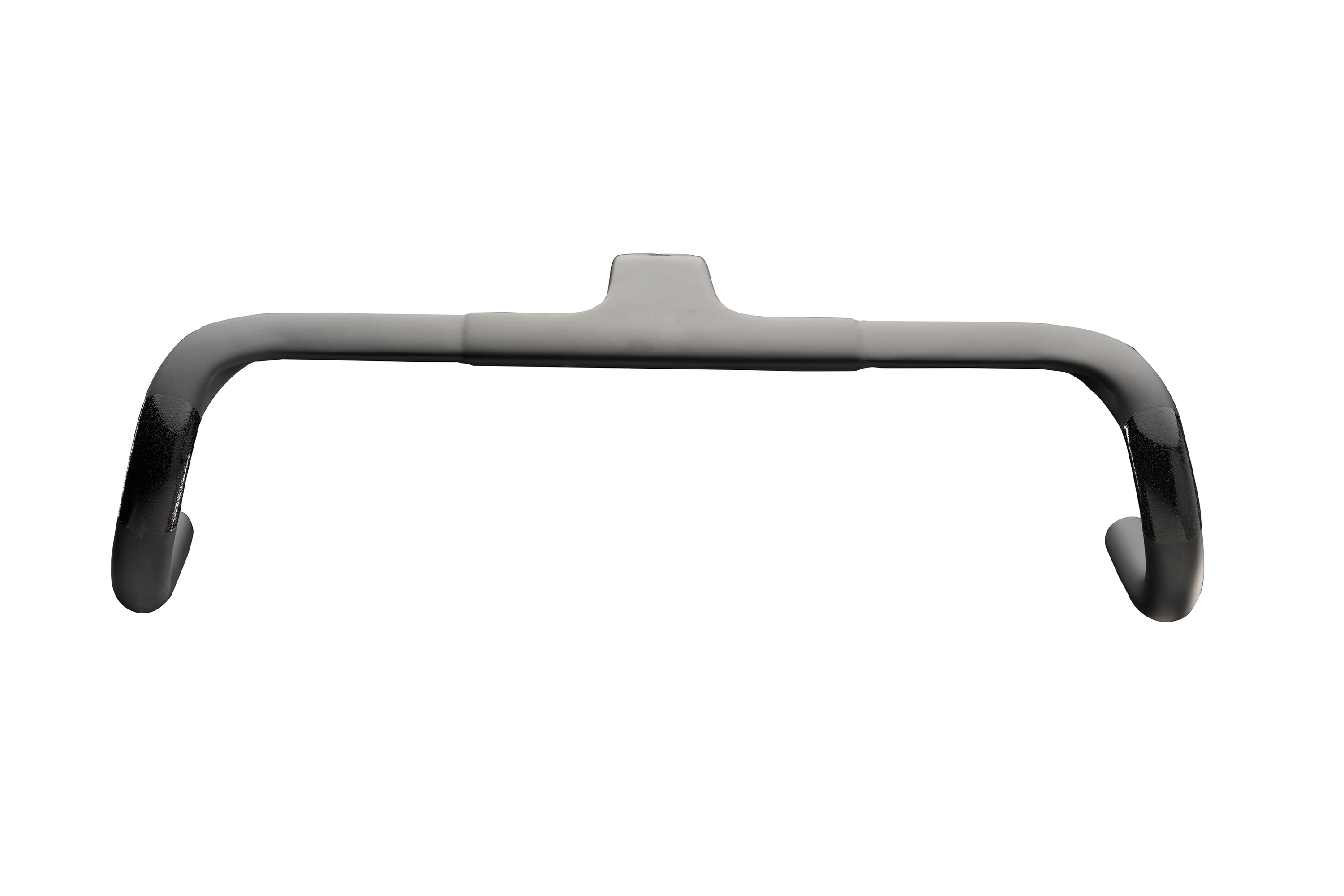 A front-facing image showing the profile of the Ventum CRF5 one-piece handlebar.