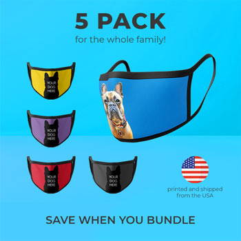 5 pack face mask