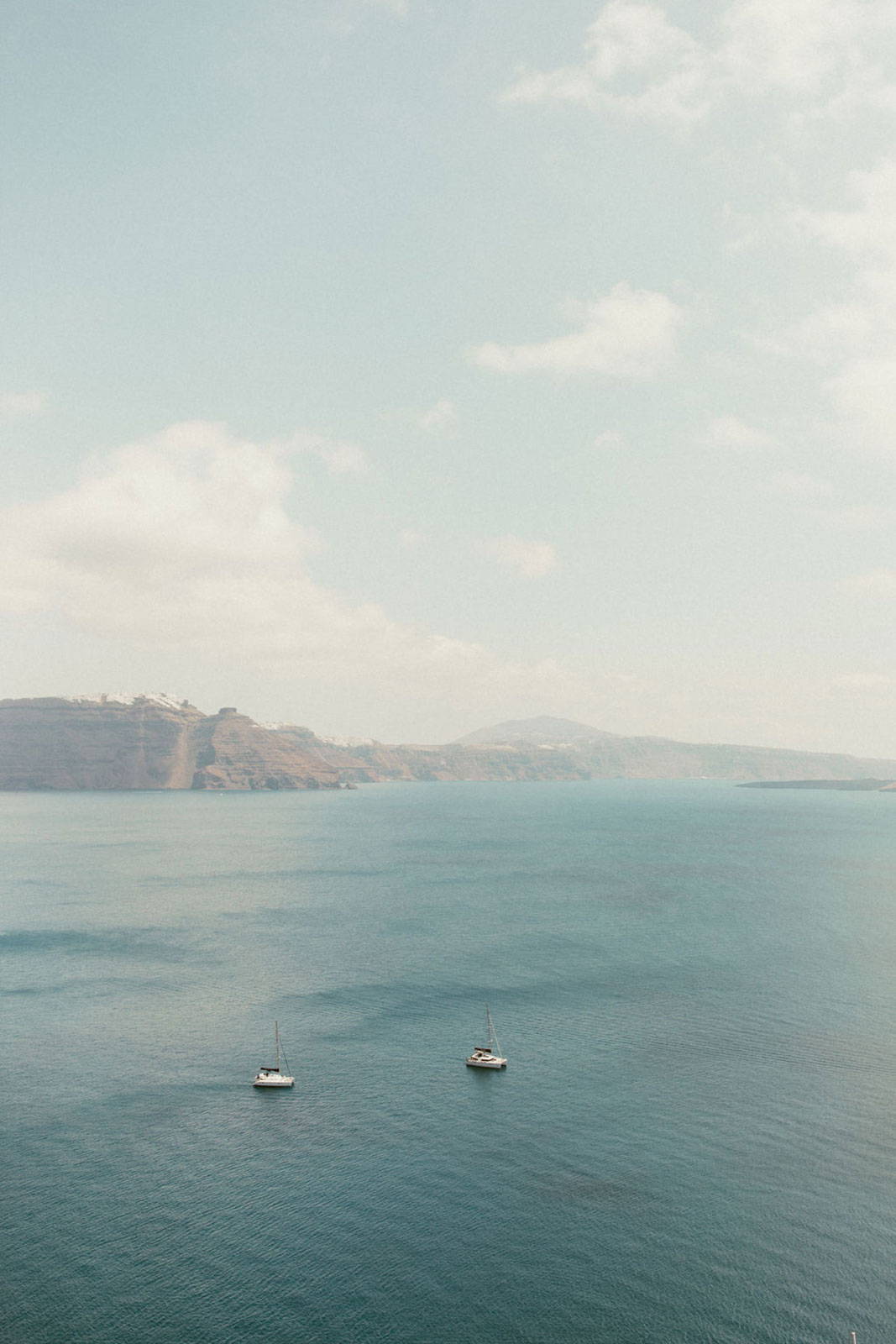 Santorini Meerblick