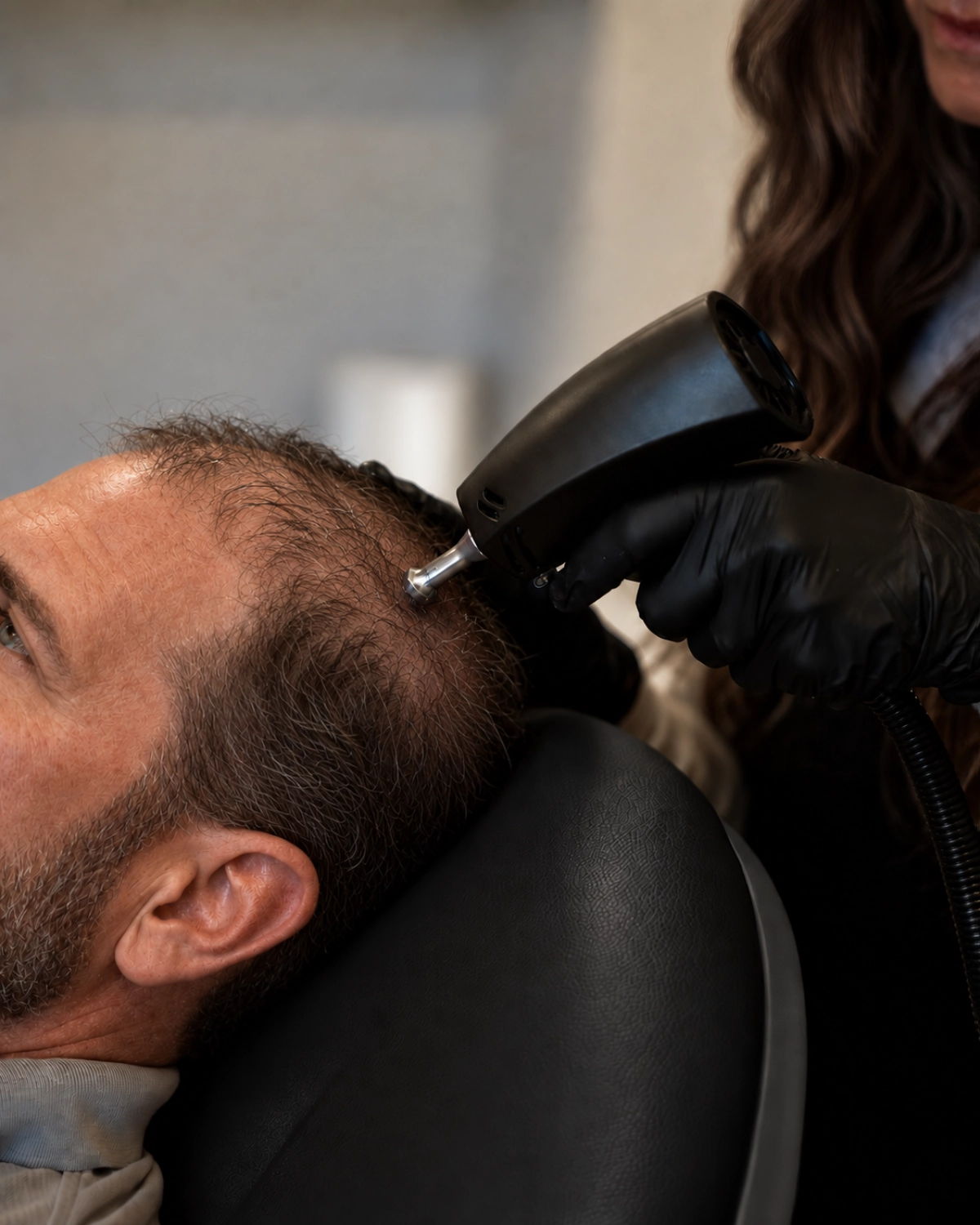 Alma Ted treatment being performed at skin Deep