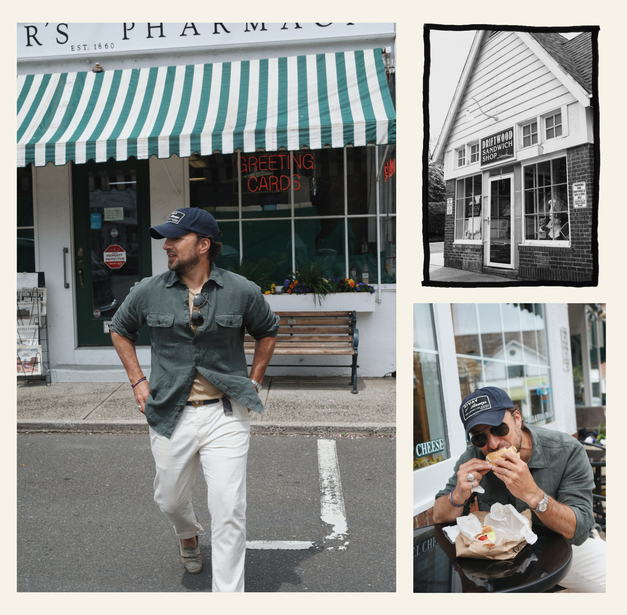 Rivay Hayes Linen Shirt in Southport, CT