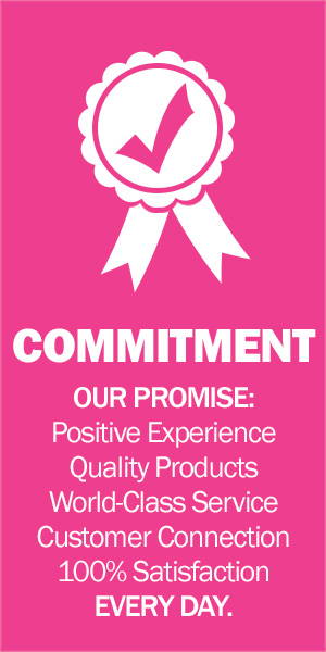 It's Our Promise to Create a Positive Experience for You