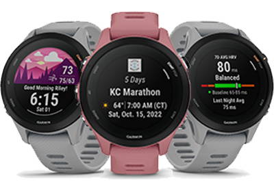 Garmin Forerunner 255S GPS watch for runners