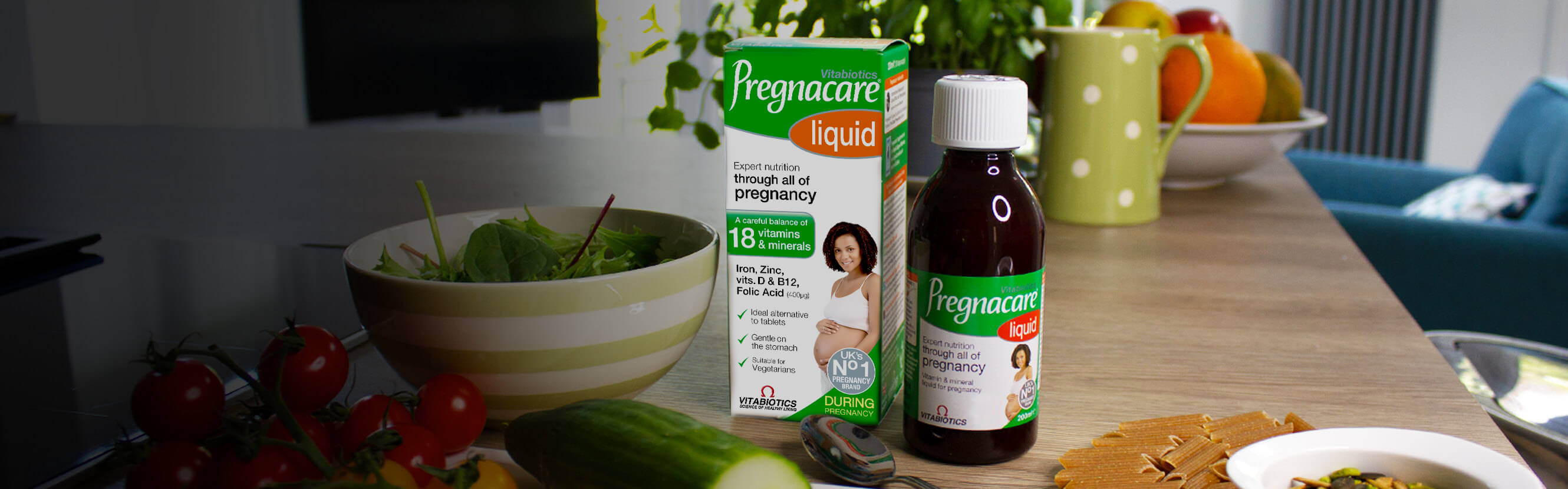  Difficulty taking tablets shouldn’t get in the way of nutritional support when it matters most. With Pregnacare Liquid, the trusted nutritional support of Pregnacare is available in a gentle liquid – so you can safeguard your diet in a way that suits you.  