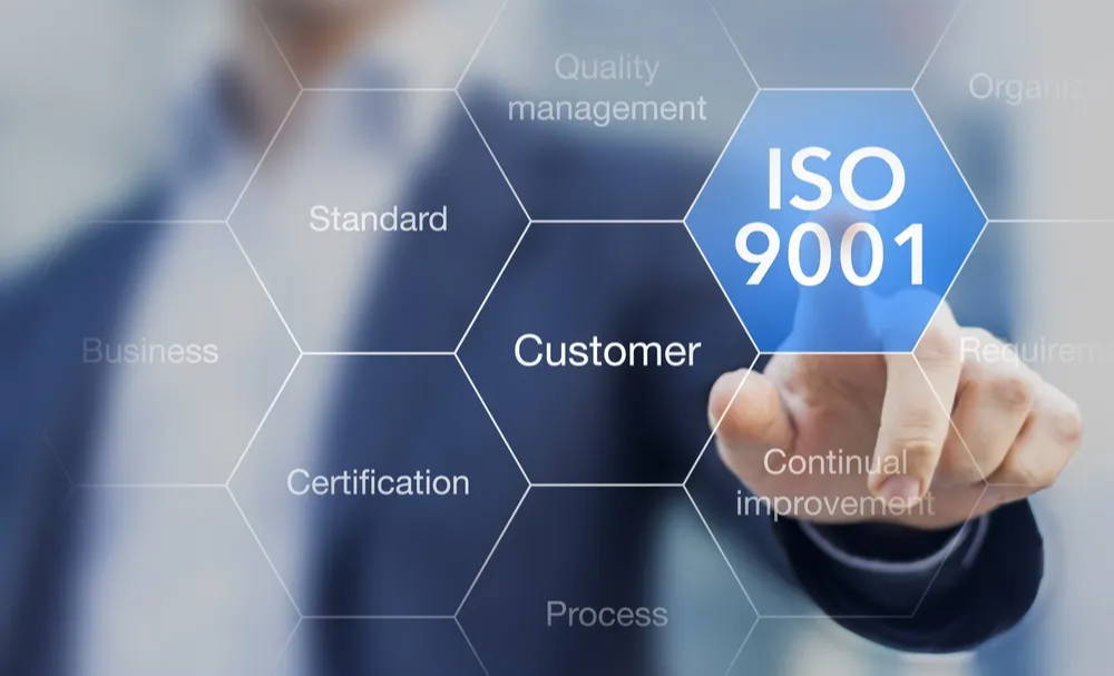 Berlin Packaging ISO 9001 certified