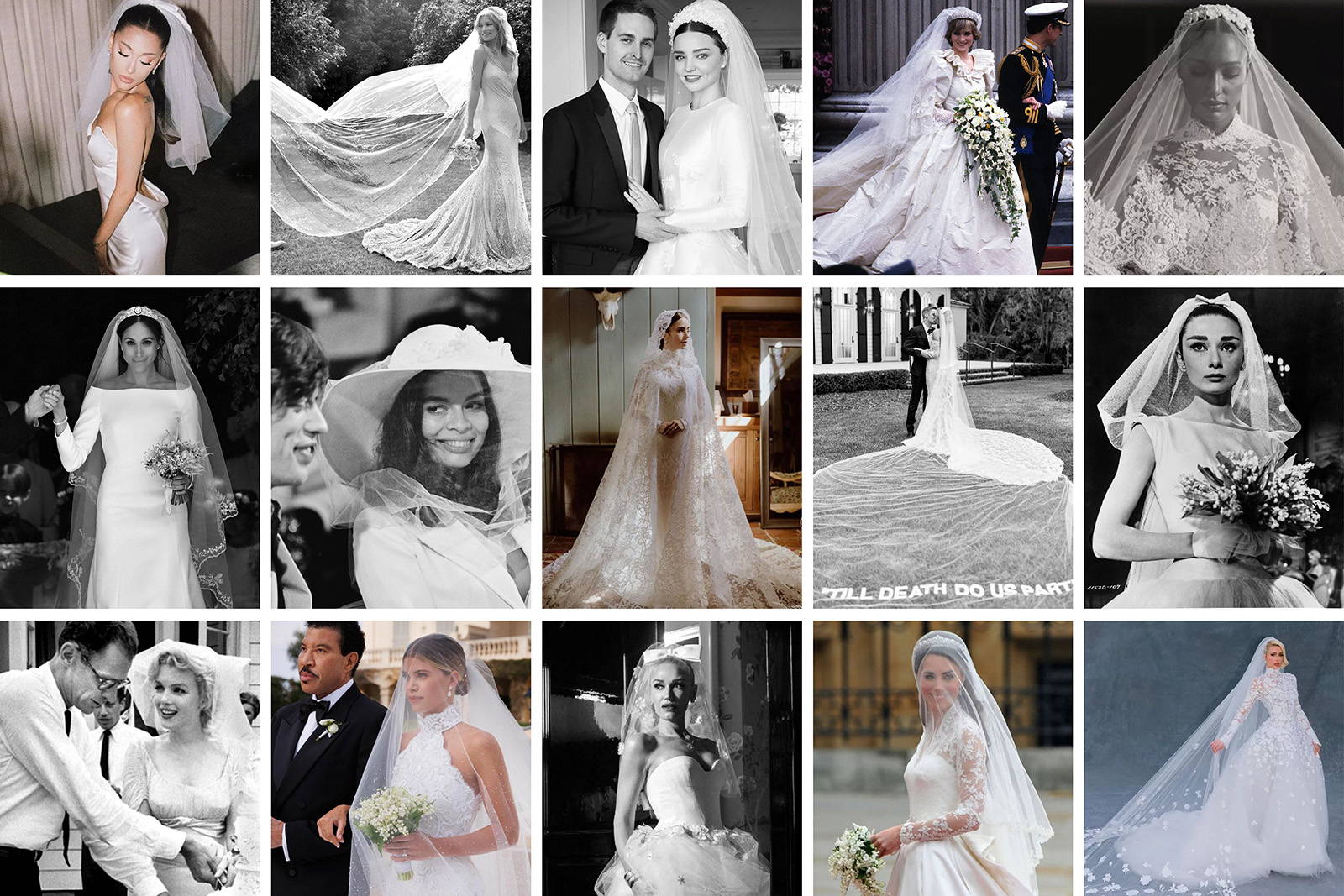 The Most Iconic Wedding Dresses of All Time