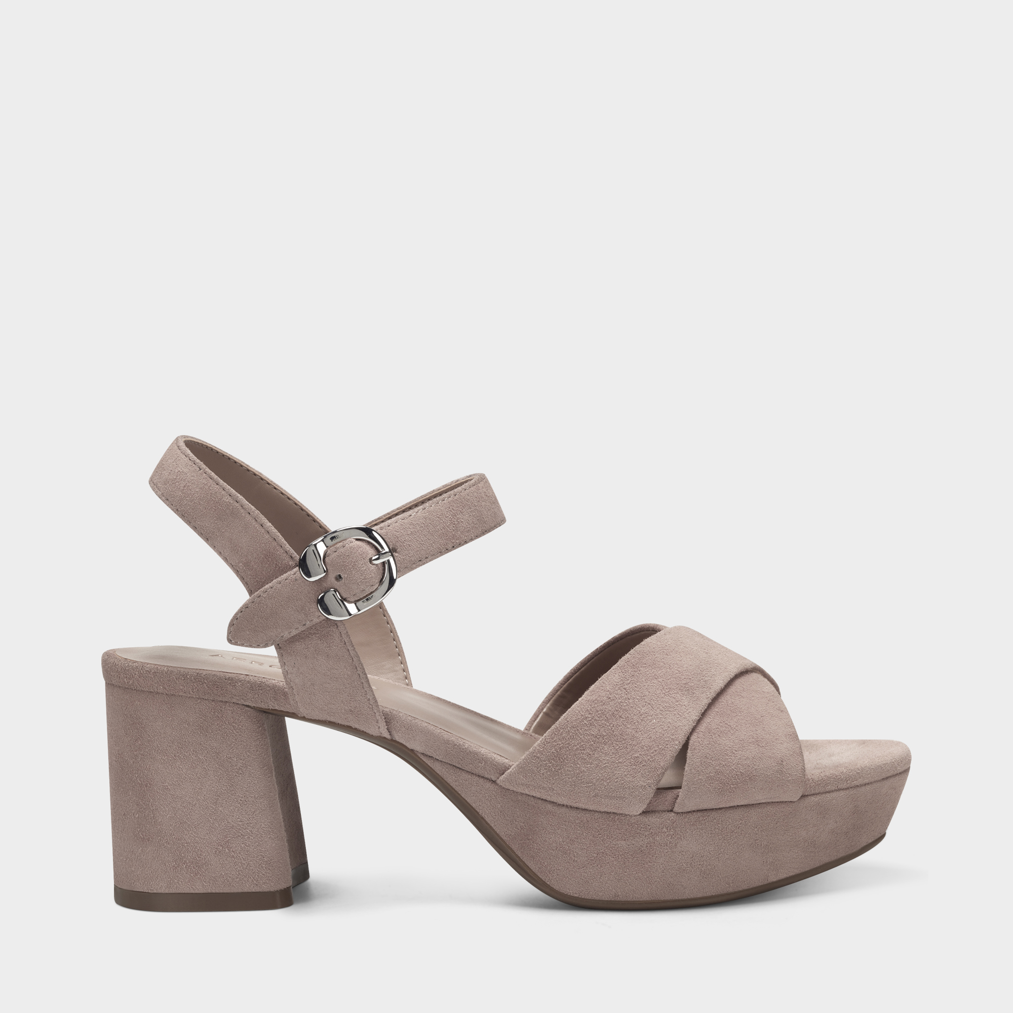 Cosmos Sandal in Blush Suede
