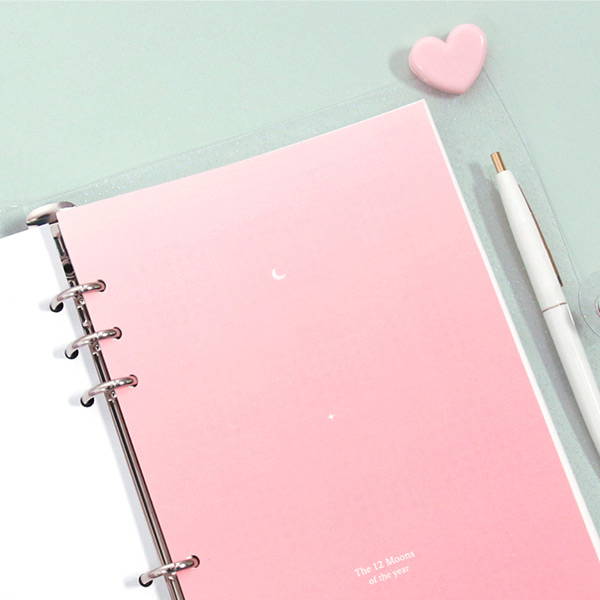 Intro - Second Mansion Moment A5 6ring dateless weekly diary planner