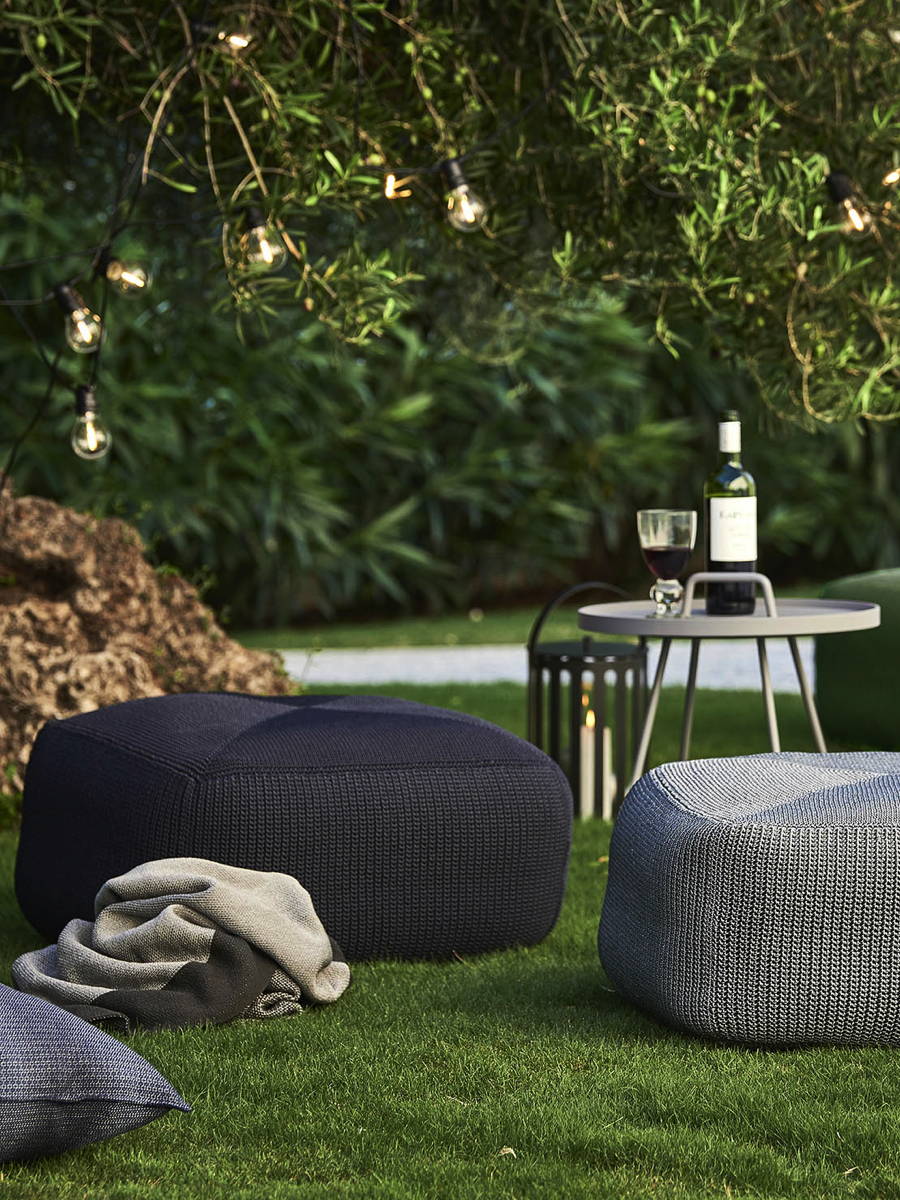 soft outdoor cushions and beanbags