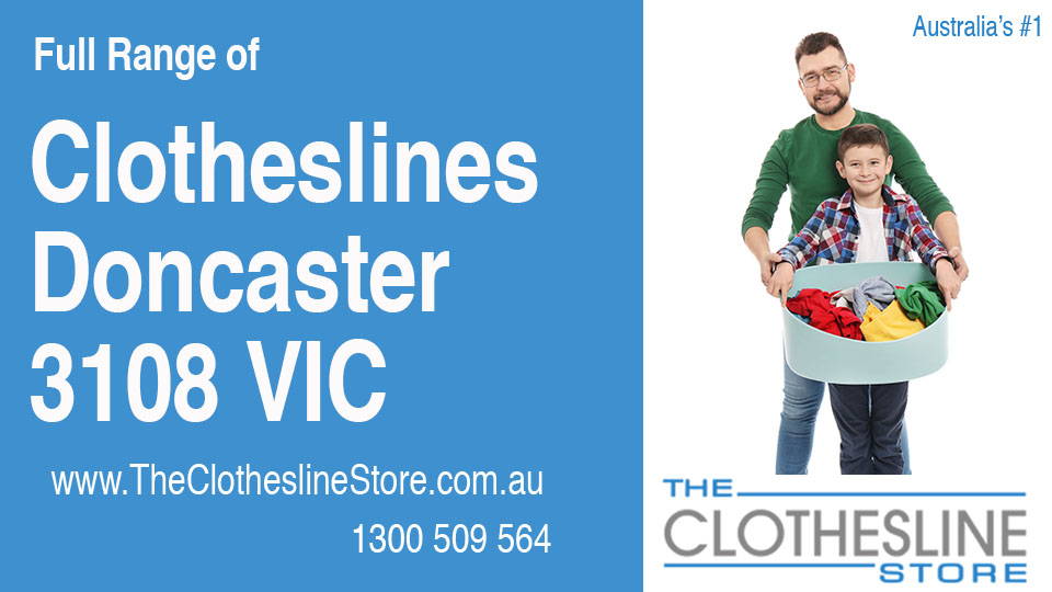 New Clotheslines in Doncaster Victoria 3108