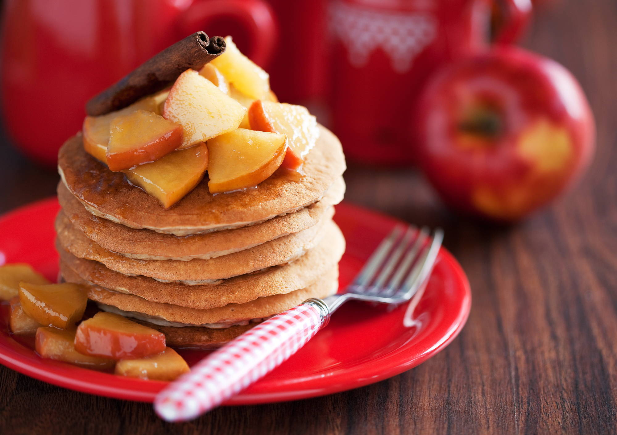 Healthy-Christmas-breakfast-pancakes