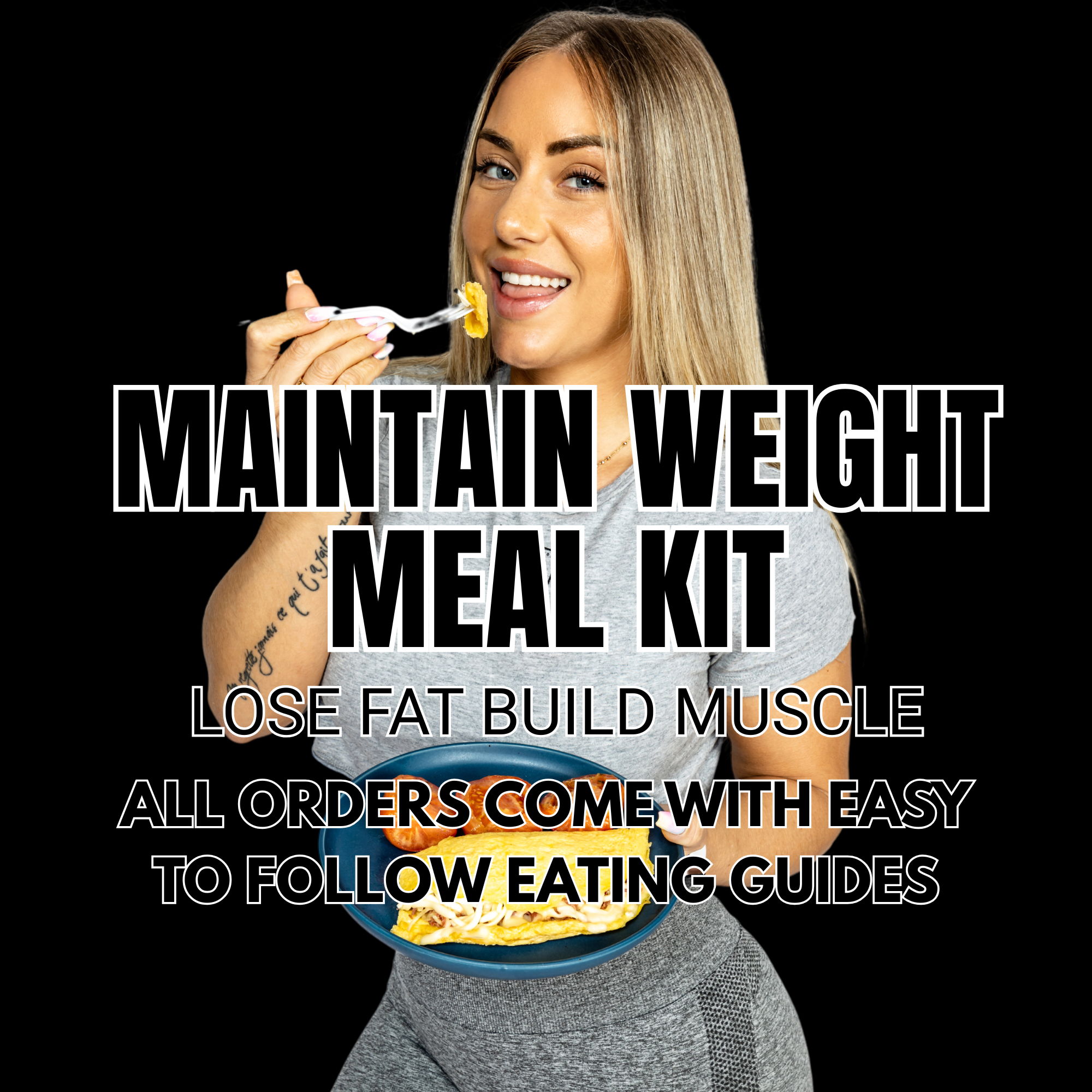 SPARTAN MEAL PREPS - MAINTAIN WEIGHT MEAL KIT