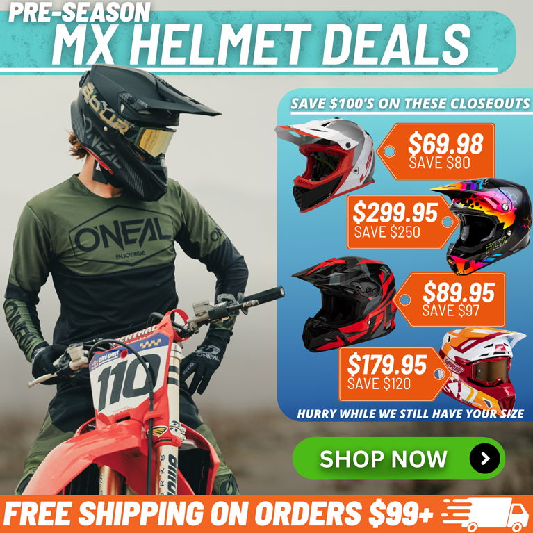 Pre-Season MX Helmet Deals