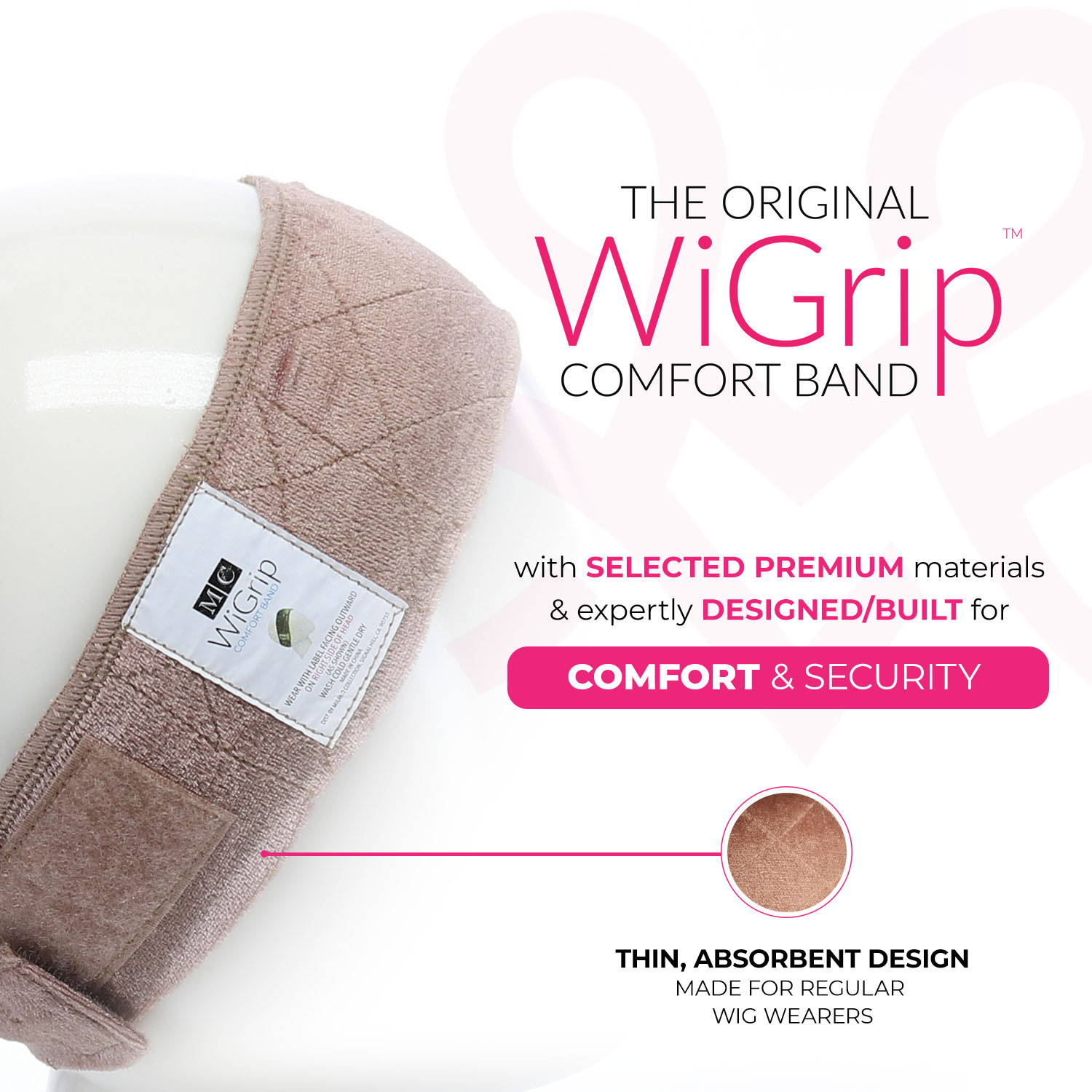 WiGrip Comfort Band Brown Milano Collection New