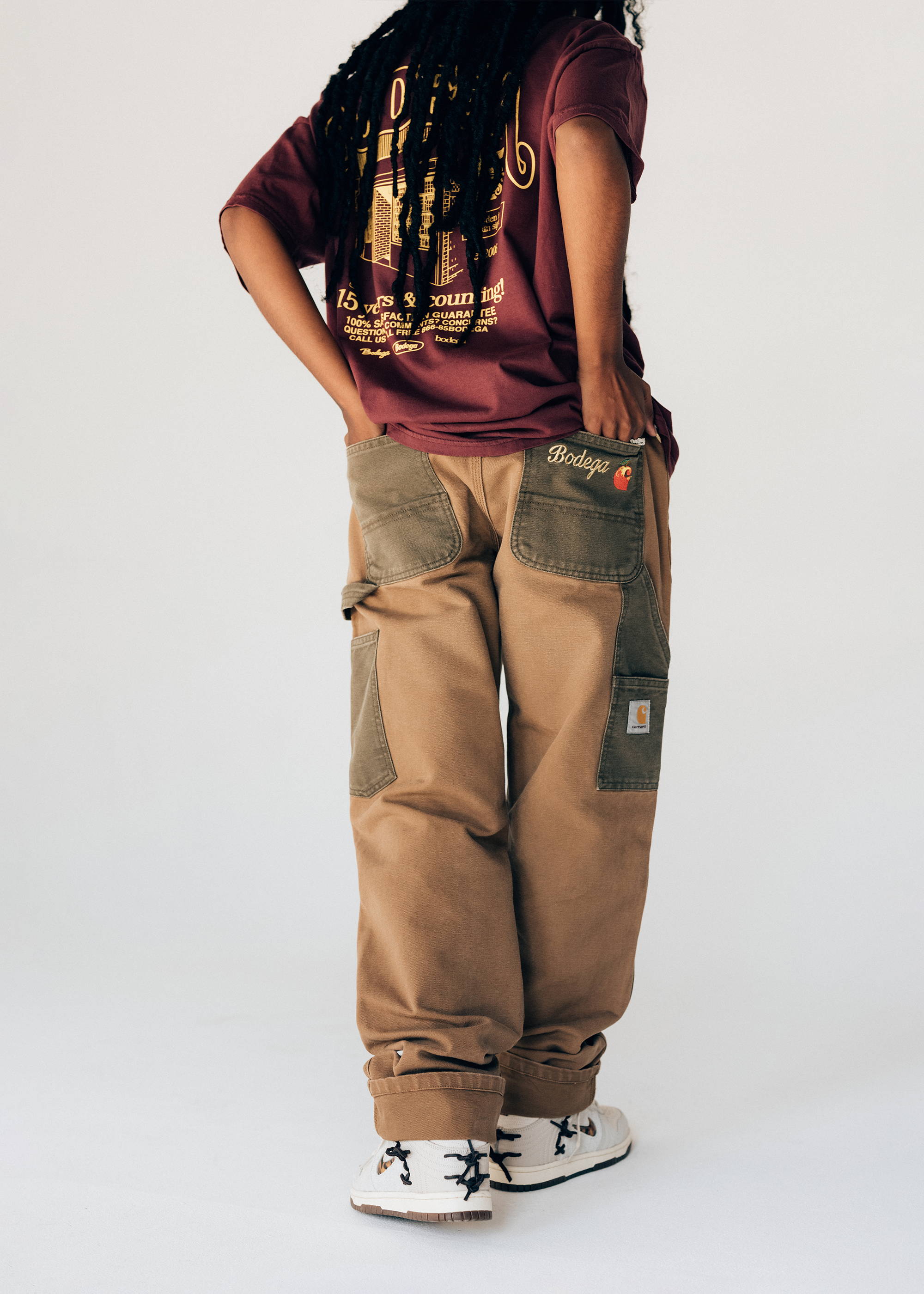 Carhartt WIP x Bodega Ruck Double Knee Pants Hamilton Brown