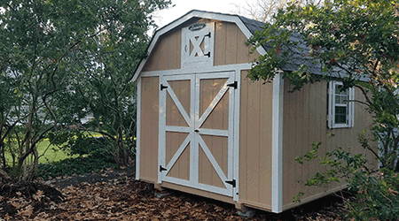 Leonard Barn with shingle roof