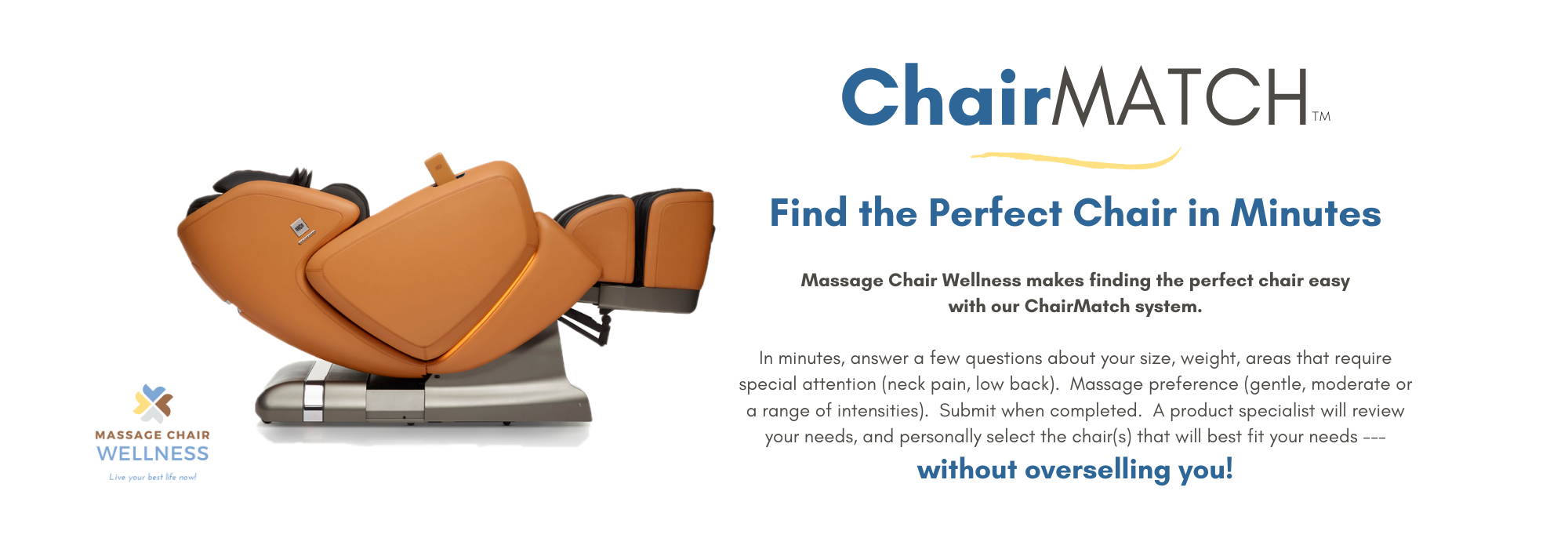 Help Me Find My Massage Chair Match